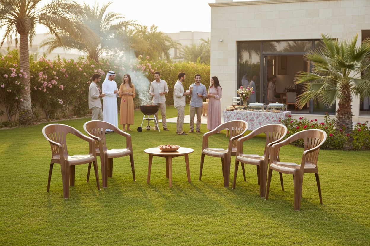 Premium Princess Chairs Set of 6 - UAE Wide Delivery | Dubai Abu Dhabi Sharjah