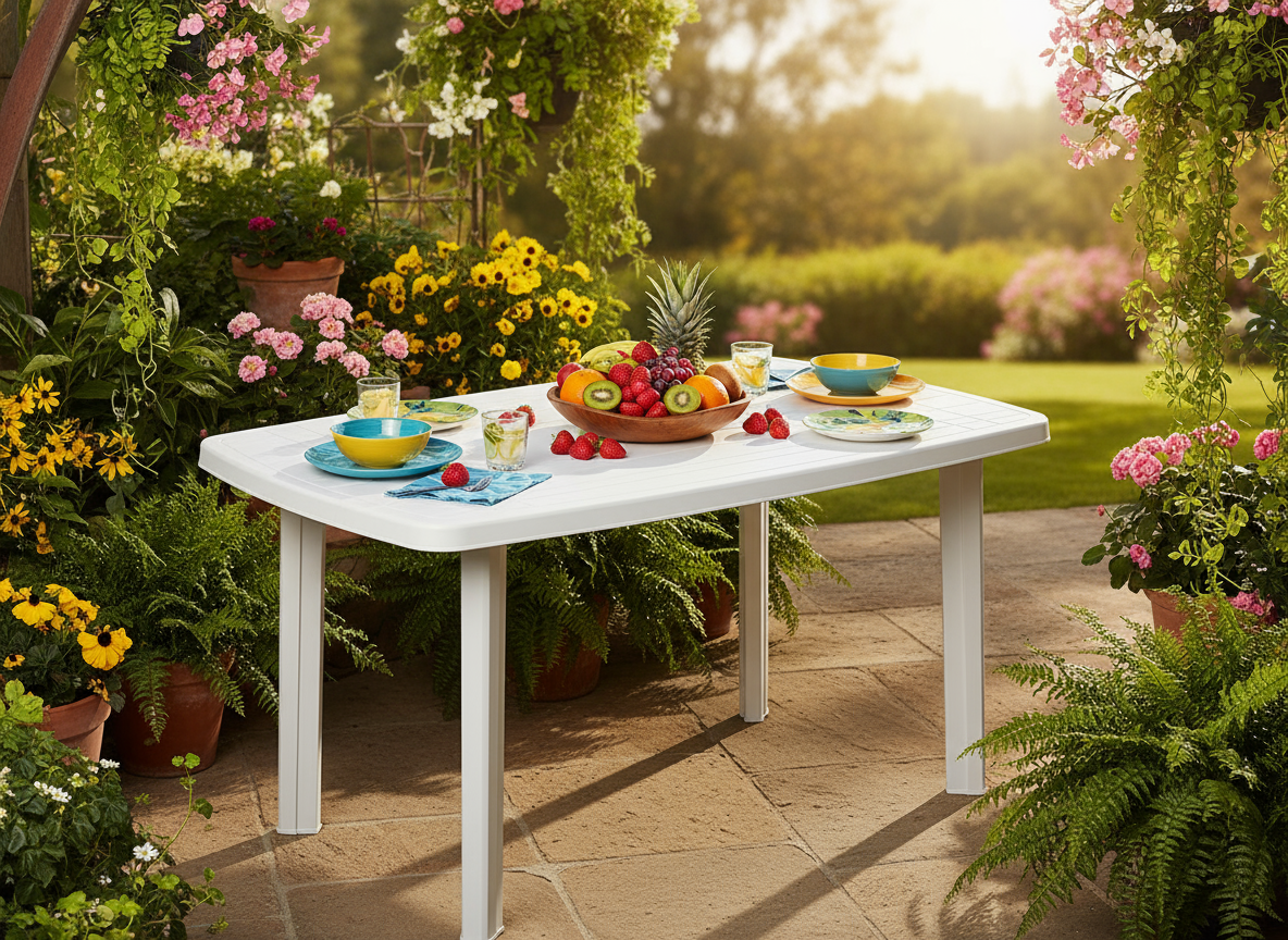 Long White Table Dubai | Premium Dining Tables UAE | INFINI HOMES