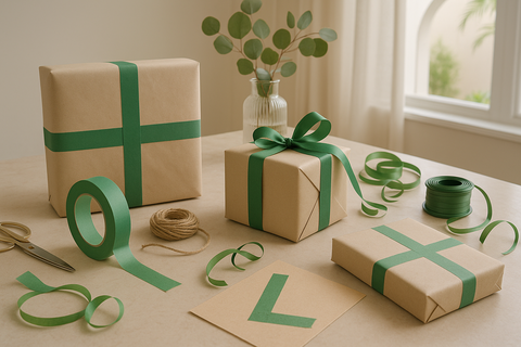 Green Masking Tape UAE - Premium Fabric Paper Blend for Crafts, Painting & Office Use | Buy Online Dubai