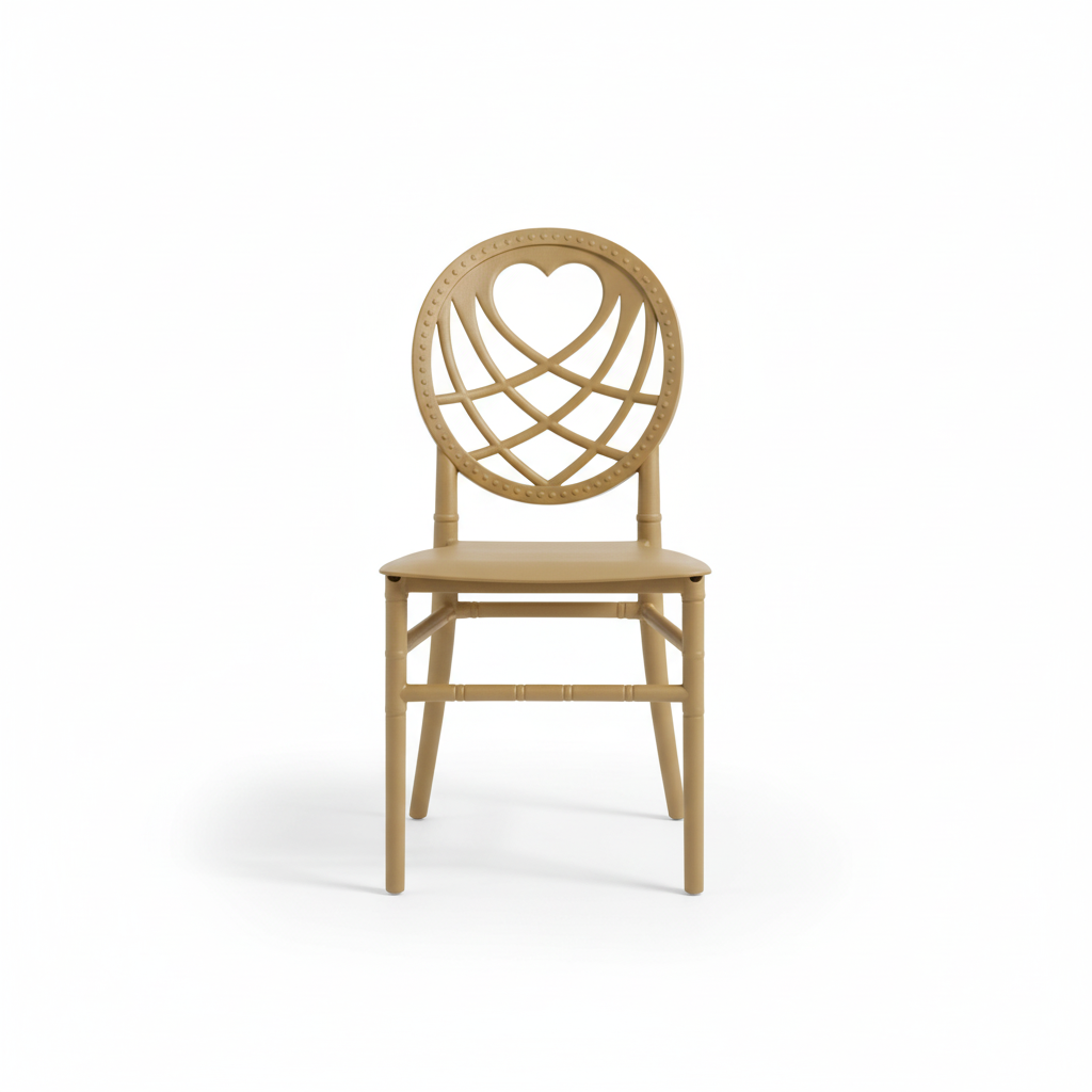 PP Dining Chair | Modern Polypropylene Chair – INFINI HOMES UAE Golden