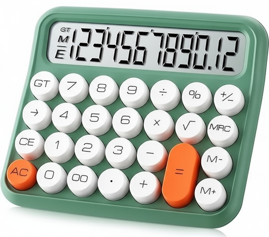 Desktop Calculator 12 Digit Large Display - Office Calculator Dubai UAE | VEWINGL