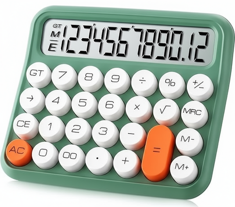 Desktop Calculator 12 Digit Large Display - Office Calculator Dubai UAE | VEWINGL