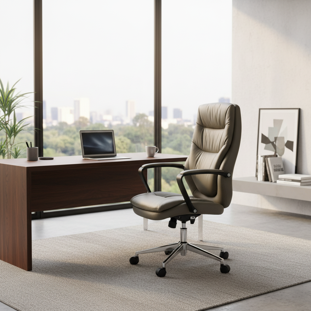 SENOR HB Heavy Duty High Back Executive Chair | UAE-Wide Delivery