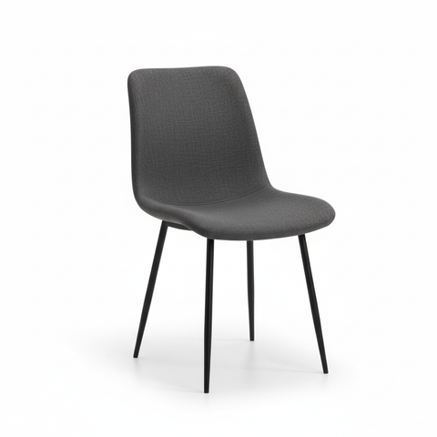 Dining Chair IH DS87 | Premium Upholstered Chair for Home & Office UAE Grey