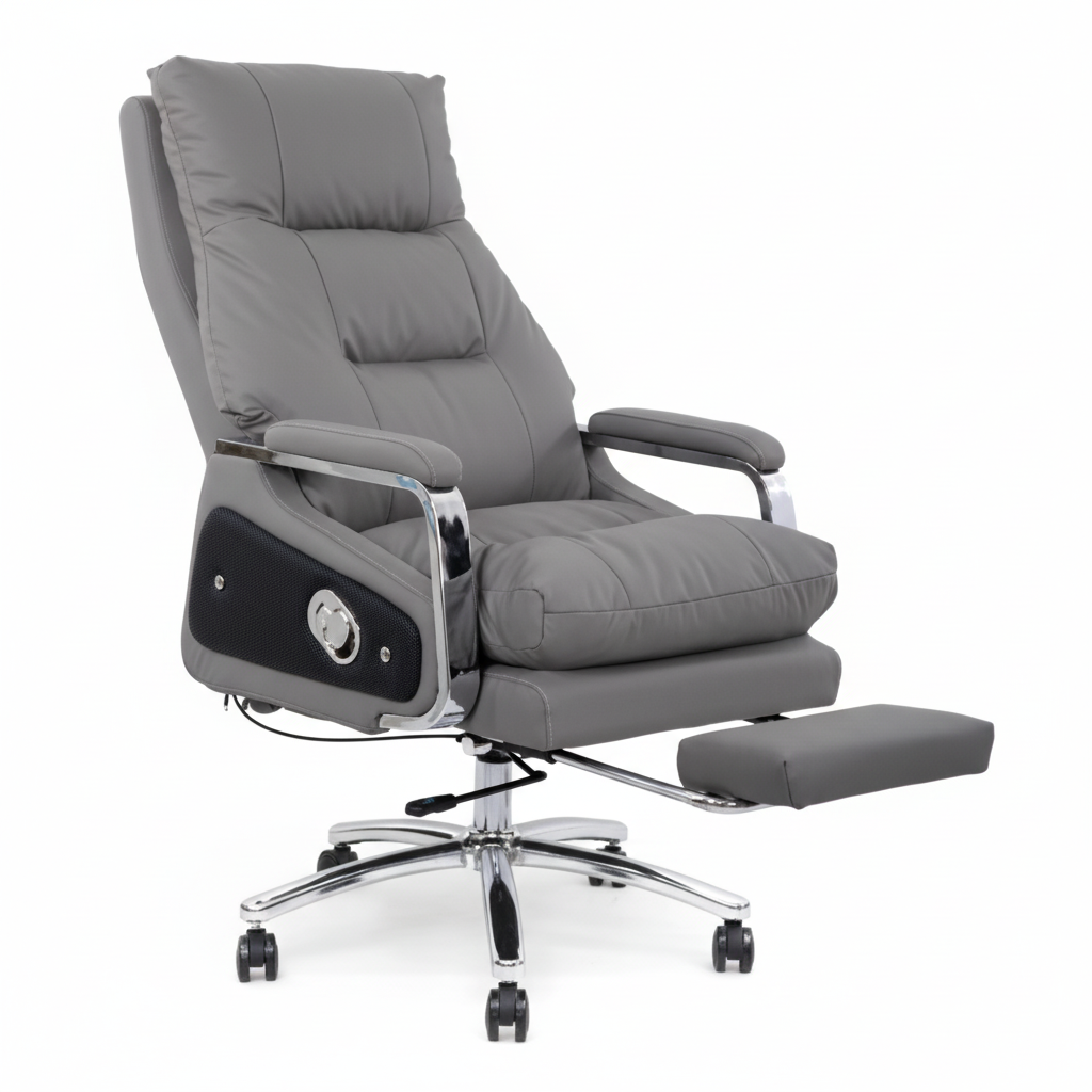 Executive Office Chair with Massage & Footrest - Dubai, Abu Dhabi, UAE