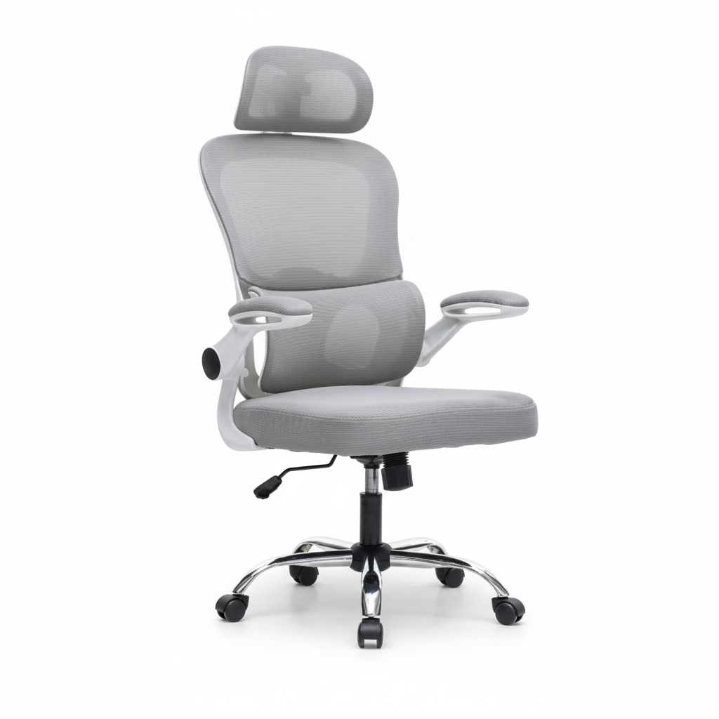 Ergonomic Office Chair with Adjustable Headrest & Armrests - IH 6038 | UAE Delivery