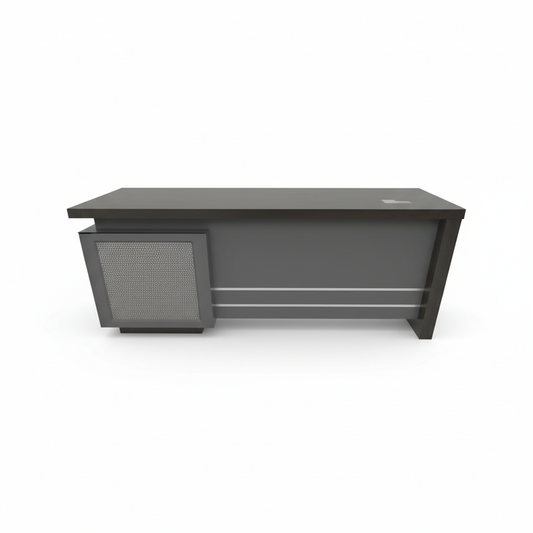 Office Desk 1.2M Coffee Grey | Premium Workstation UAE | 120x60x75cm