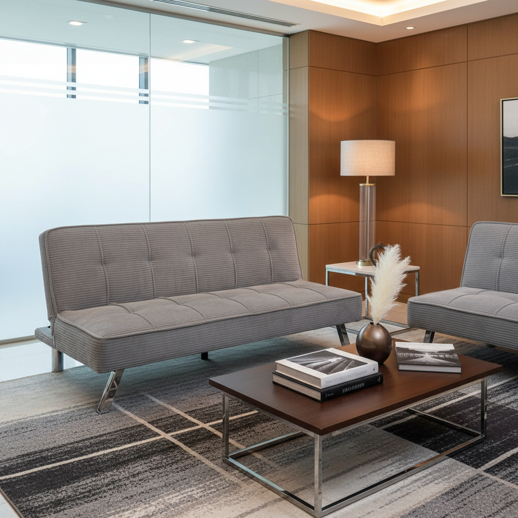 Sofa Cum Bed Light Grey | Convertible Sofa Bed UAE | INFINI HOMES