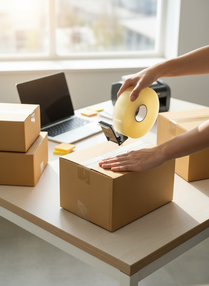 Clear Tape 1000 Yards - Premium Packaging Tape | INFINI HOMES