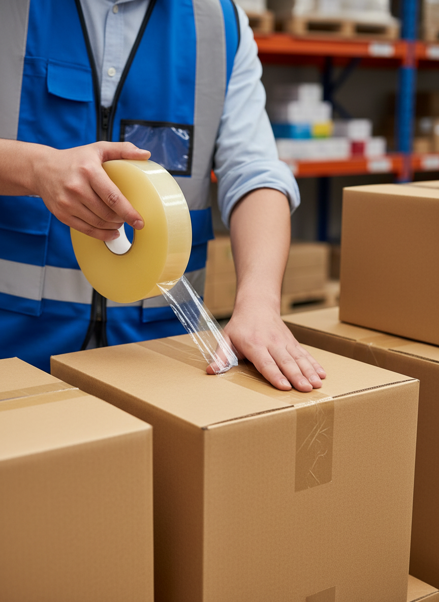 Clear Tape 1000 Yards - Premium Packaging Tape | INFINI HOMES