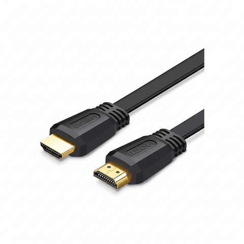 UGREEN ED015-50820 HDMI Flat Cable 3M Black | 4K Ultra HD HDMI Cable UAE | Dubai Abu Dhabi Sharjah Ajman Umm Al Quwain Ras Al Khaimah Fujairah