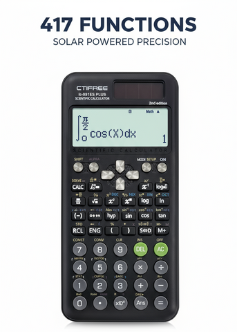 Scientific Calculator 417 Functions - FC-991ES Plus 2nd Edition | Solar Powered Calculator UAE