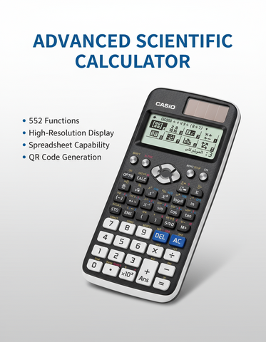 Casio FX-991EX Scientific Calculator - Engineering Calculator for Students & Professionals UAE