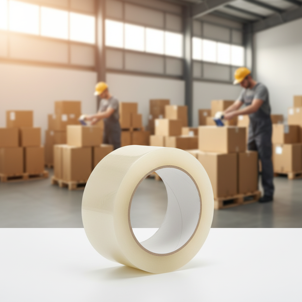 Clear Tape 100 Yards - Premium Packaging Tape by INFINI HOMES