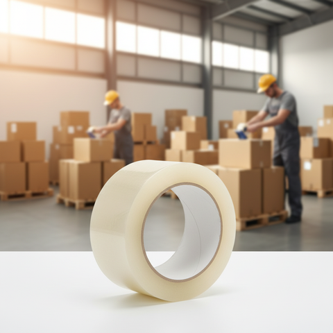 Clear Tape 100 Yards - Premium Packaging Tape by INFINI HOMES