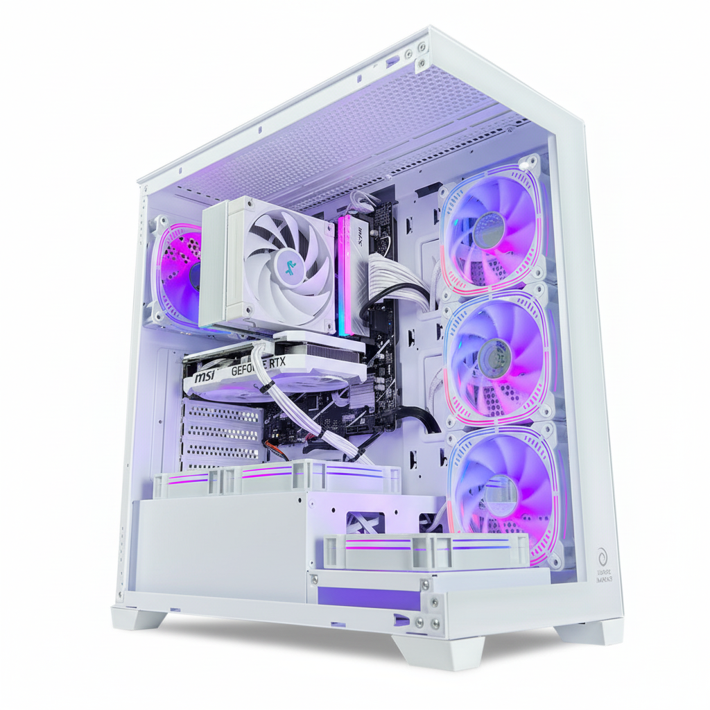 Nova Gaming PC Intel Core i5-14400F | GeForce RTX 5060 8GB GPU | 16GB DDR4 RAM | 1TB M.2 NVMe SSD | Windows 11 Pro | UAE Stock – Dubai, Abu Dhabi, Sharjah, Ajman, Fujairah, Ras Al Khaimah & Umm Al Quwain