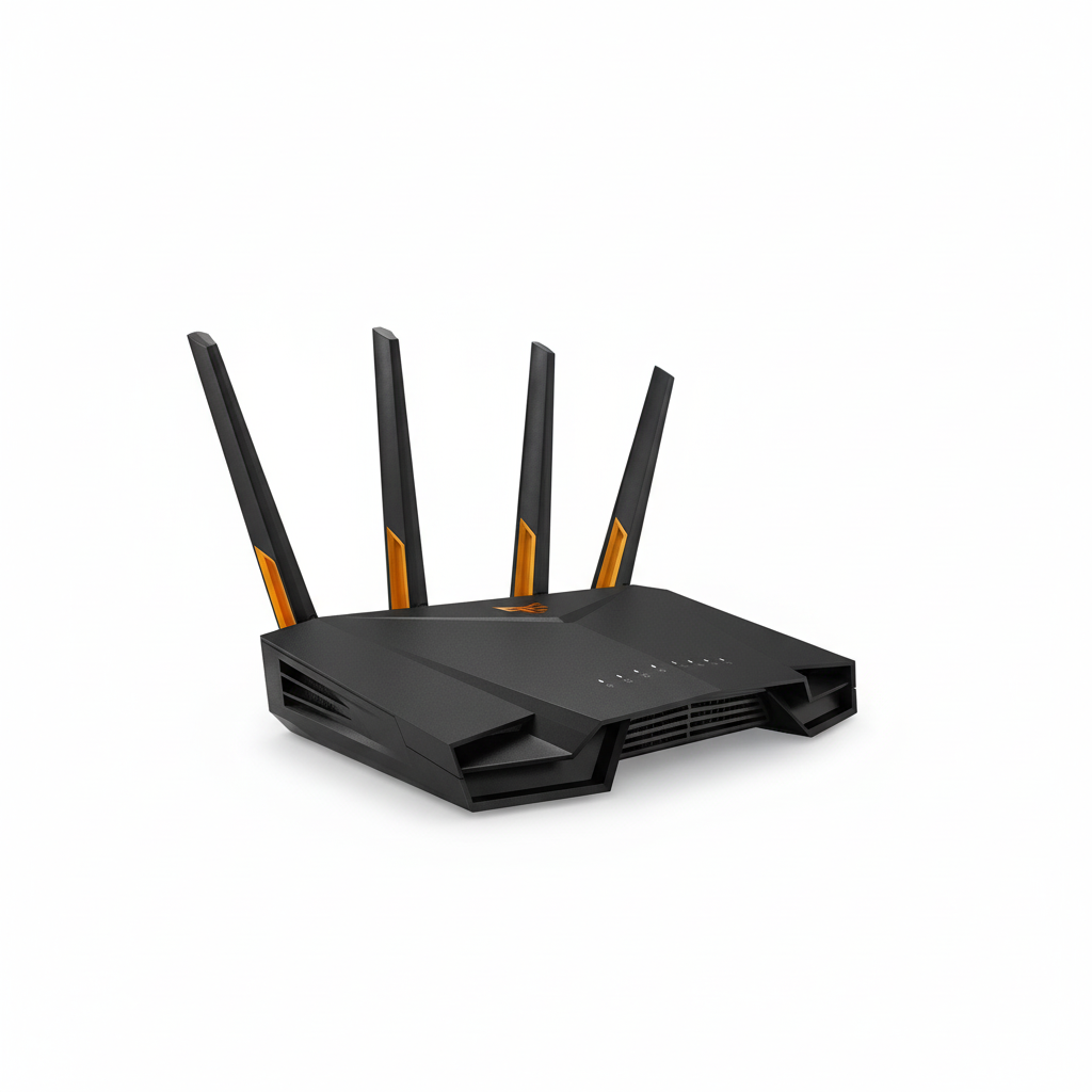 ASUS TUF Gaming AX3000 V2 Dual-Band WiFi 6 Gaming Router UAE | 2.5Gbps Port AiMesh AiProtection Pro | Dubai Abu Dhabi Sharjah Ajman Umm Al Quwain Ras Al Khaimah Fujairah