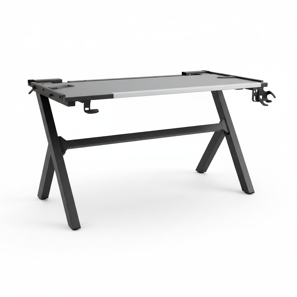 Gaming Table with LED Light Black 120x60x75cm | Premium Gaming Desk UAE