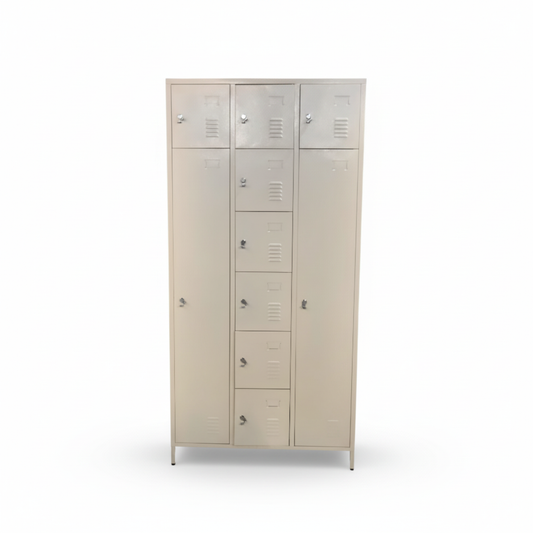 Metal 10 Door Triplex Locker | Secure Storage Solution UAE