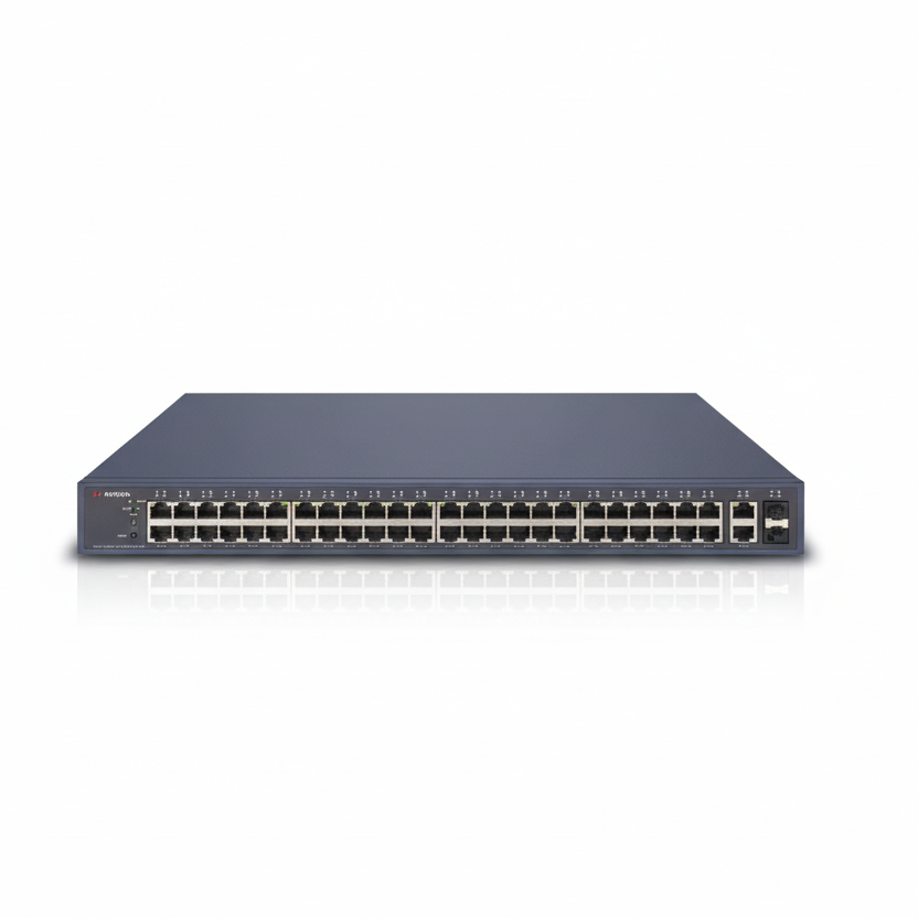 Hikvision DS-3E1552P-SI 48-Port Gigabit Smart PoE Switch | UAE Stock