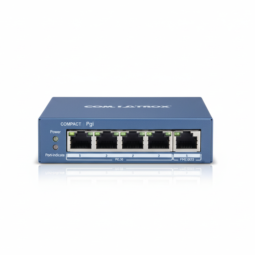 Hikvision DS-3E0510P-E-M 8-Port Gigabit Unmanaged PoE Switch UAE | 123W PoE+ Network Switch Dubai Abu Dhabi Sharjah Ajman Umm Al Quwain Ras Al Khaimah Fujairah