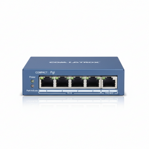 Hikvision DS-3E0510P-E-M 8-Port Gigabit Unmanaged PoE Switch UAE | 123W PoE+ Network Switch Dubai Abu Dhabi Sharjah Ajman Umm Al Quwain Ras Al Khaimah Fujairah