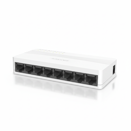Hikvision DS-3E0108D-E 8-Port Fast Ethernet Unmanaged Desktop Switch UAE | Dubai Abu Dhabi Sharjah Ajman Umm Al Quwain Ras Al Khaimah Fujairah