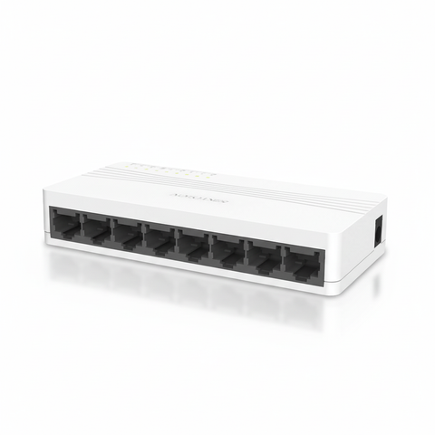 Hikvision DS-3E0108D-E 8-Port Fast Ethernet Unmanaged Desktop Switch UAE | Dubai Abu Dhabi Sharjah Ajman Umm Al Quwain Ras Al Khaimah Fujairah