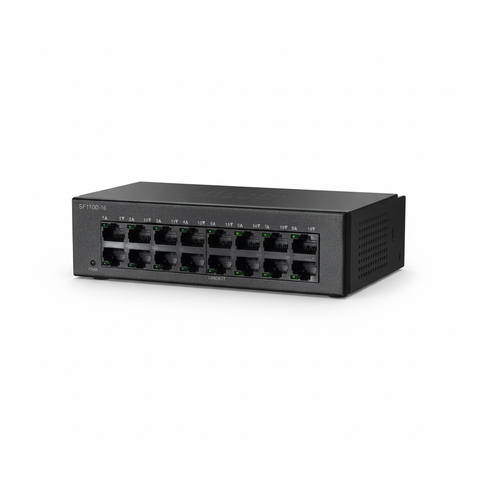 Cisco SF110D-16 Desktop Switch UAE | 16-Port 10/100 Unmanaged Network Switch Dubai Abu Dhabi Sharjah Ajman