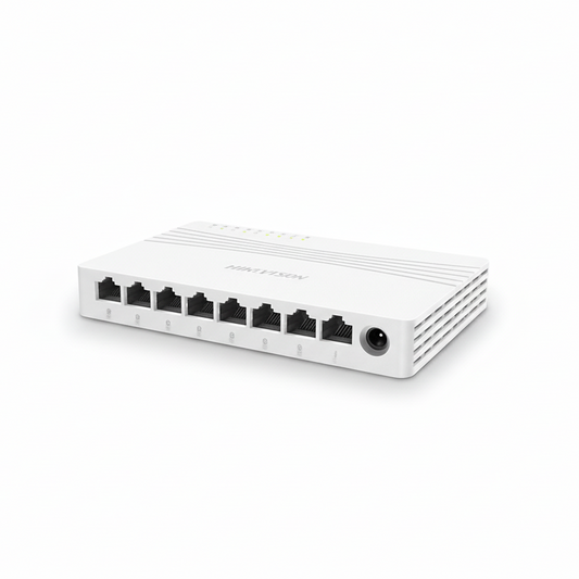 Hikvision DS-3E0508D-E 8-Port Gigabit Desktop Switch UAE | 10/100/1000Mbps Unmanaged Network Switch Dubai Abu Dhabi Sharjah Ajman Umm Al Quwain Ras Al Khaimah Fujairah