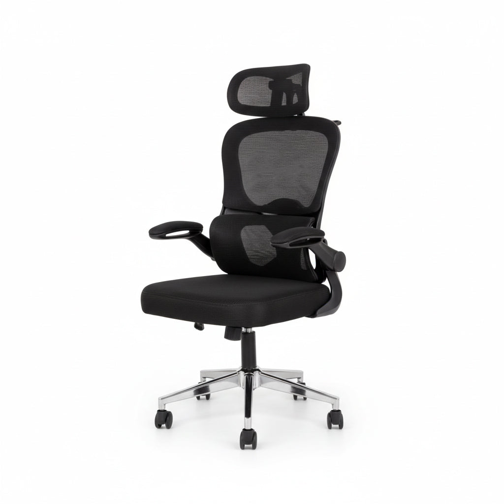 Ergonomic Office Chair IH 6038 | Premium Black Executive Chair UAE