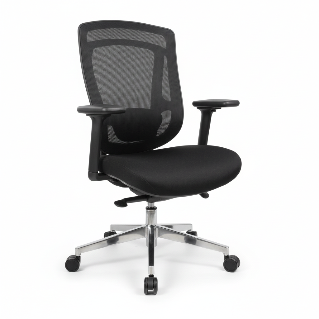 Ergonomic Office Chair Medium Back - Comfy MB | Mesh Chair with Lumbar Support UAE