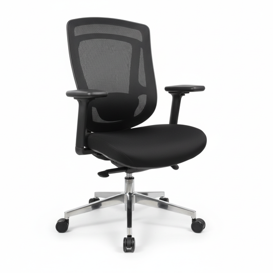 Ergonomic Office Chair Medium Back - Comfy MB | Mesh Chair with Lumbar Support UAE