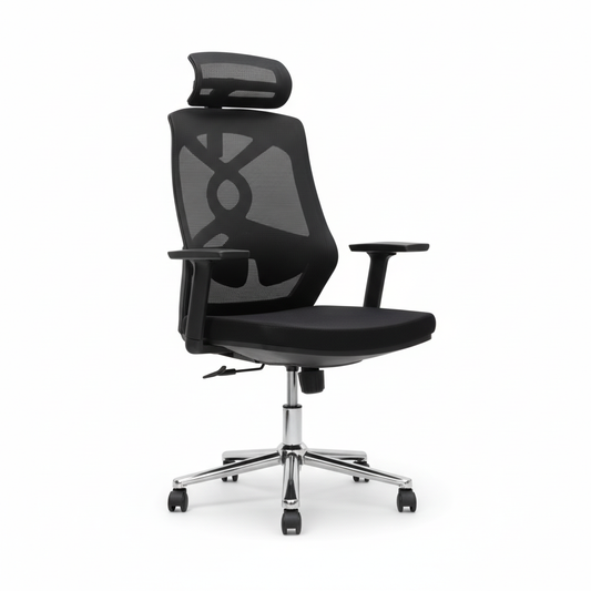 Ergonomic Mesh High Back Office Chair with Headrest - Premium Executive Chair UAE | IH 2259