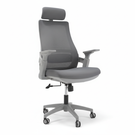 Ergonomic Mesh High Back Office Chair with Headrest UAE | Premium Executive Chair Dubai | IH 2020A