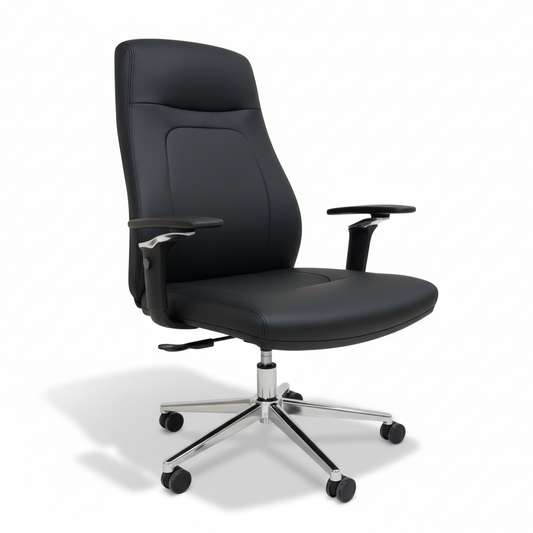 Premium Office Chair Black | Ergonomic Desk Chair UAE | IH A015 BLK