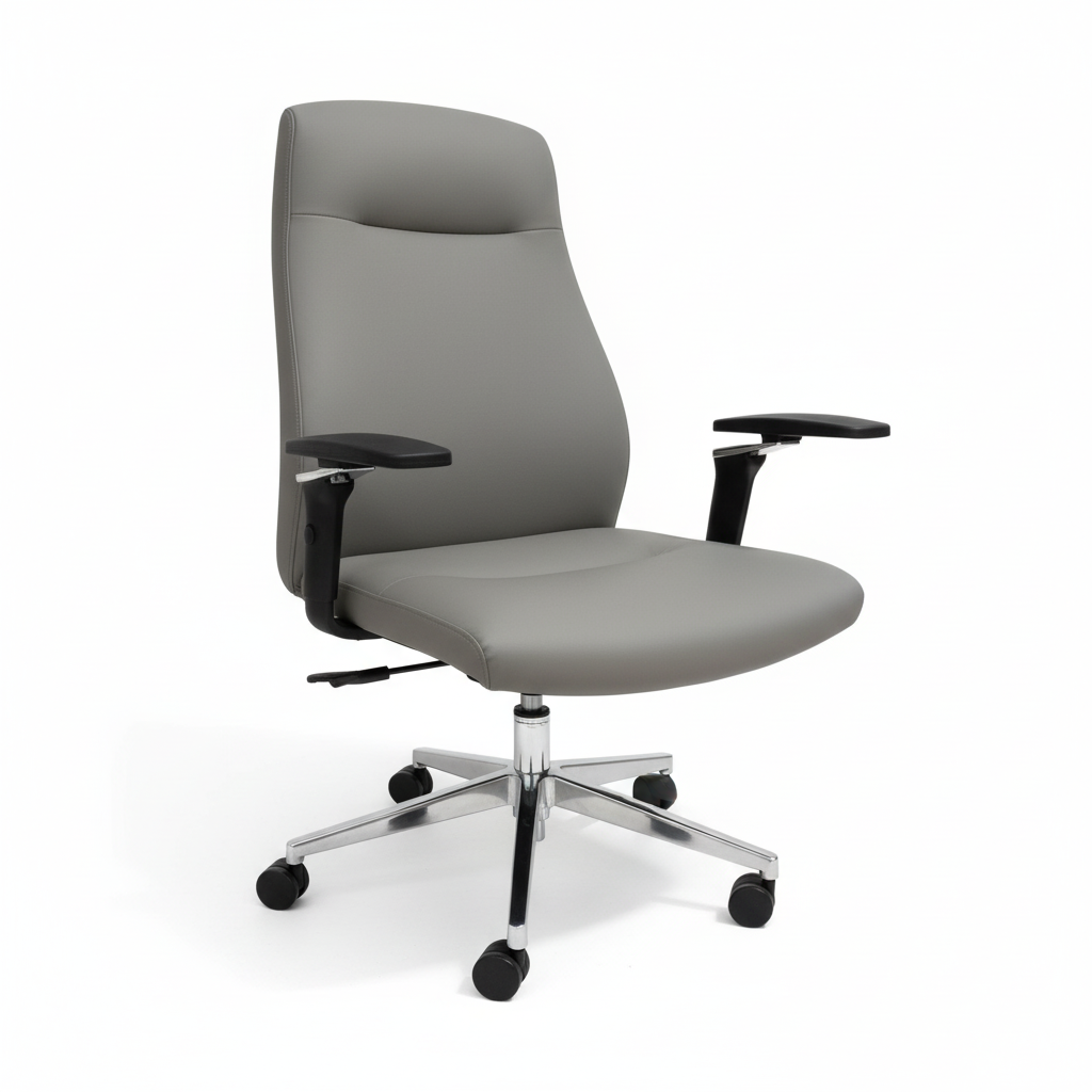 Premium Office Chair Grey | Ergonomic Desk Chair UAE | IH A015 GRY