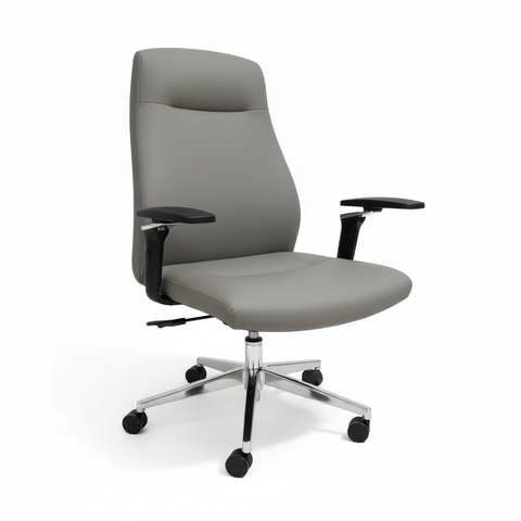 Premium Office Chair Grey | Ergonomic Desk Chair UAE | IH A015 GRY