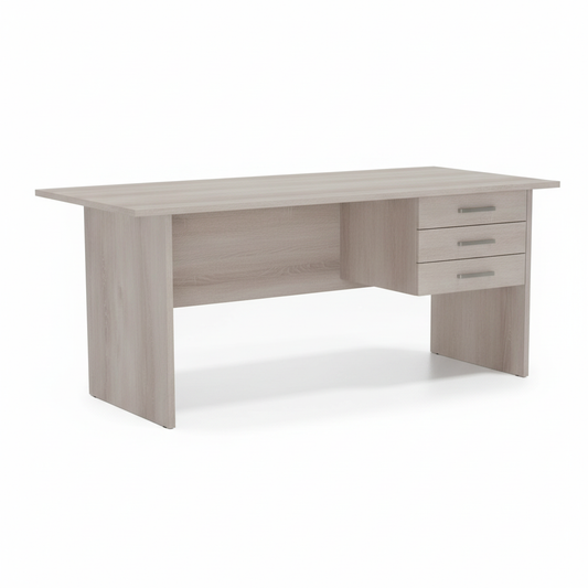 Premium Mahogany Office Desk 120x60x75cm | UAE-Wide Delivery