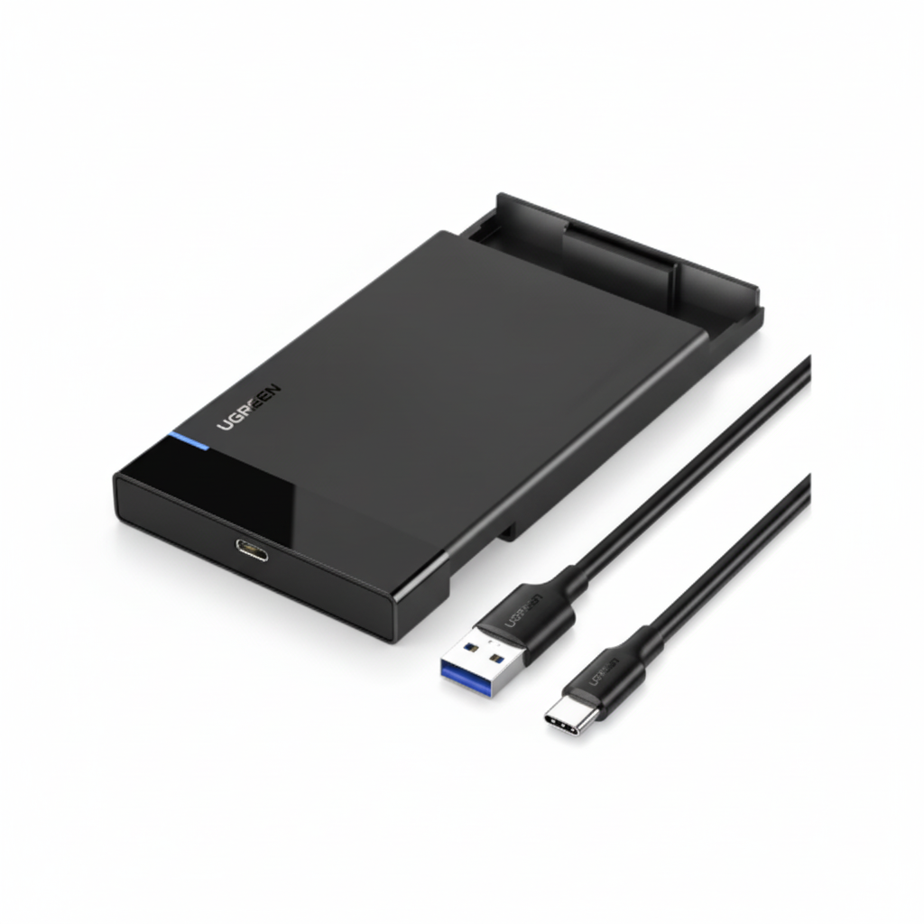 USB-C 3.1 Gen 2 Hard Drive Enclosure 2.5" SATA SSD HDD Case UAE | 6Gbps UASP External Adapter | Dubai Abu Dhabi Sharjah Ajman Fujairah RAK UAQ