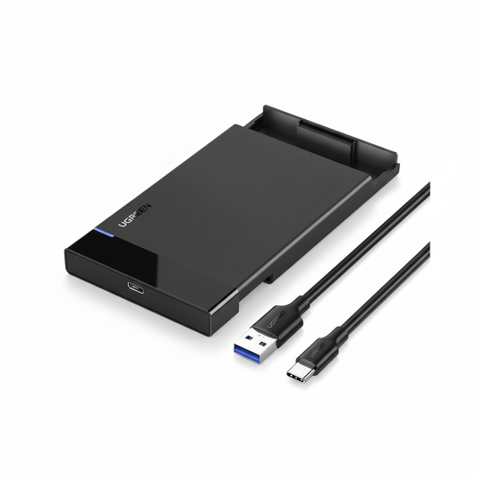 USB-C 3.1 Gen 2 Hard Drive Enclosure 2.5" SATA SSD HDD Case UAE | 6Gbps UASP Tool-Free External Adapter | Dubai Abu Dhabi Sharjah Ajman Fujairah RAK UAQ