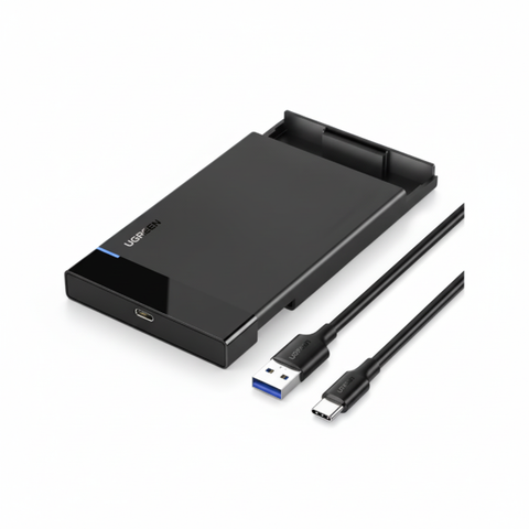 USB-C 3.1 Gen 2 Hard Drive Enclosure 2.5" SATA SSD HDD Case UAE | 6Gbps UASP External Adapter | Dubai Abu Dhabi Sharjah Ajman Fujairah RAK UAQ