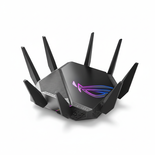 ASUS ROG Rapture GT-AXE11000 Tri-Band WiFi 6E Gaming Router UAE | 6GHz Band 2.5G Port | Dubai Abu Dhabi Sharjah Ajman Umm Al Quwain Ras Al Khaimah Fujairah