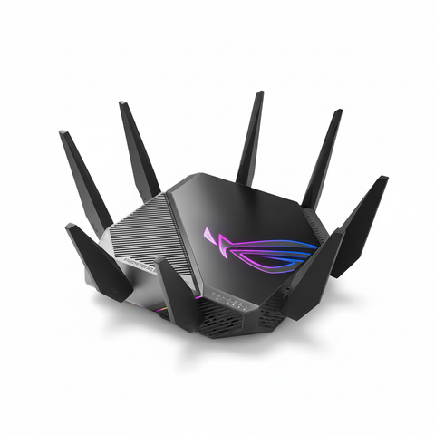 ASUS ROG Rapture GT-AXE11000 Tri-Band WiFi 6E Gaming Router UAE | 6GHz Band 2.5G Port | Dubai Abu Dhabi Sharjah Ajman Umm Al Quwain Ras Al Khaimah Fujairah