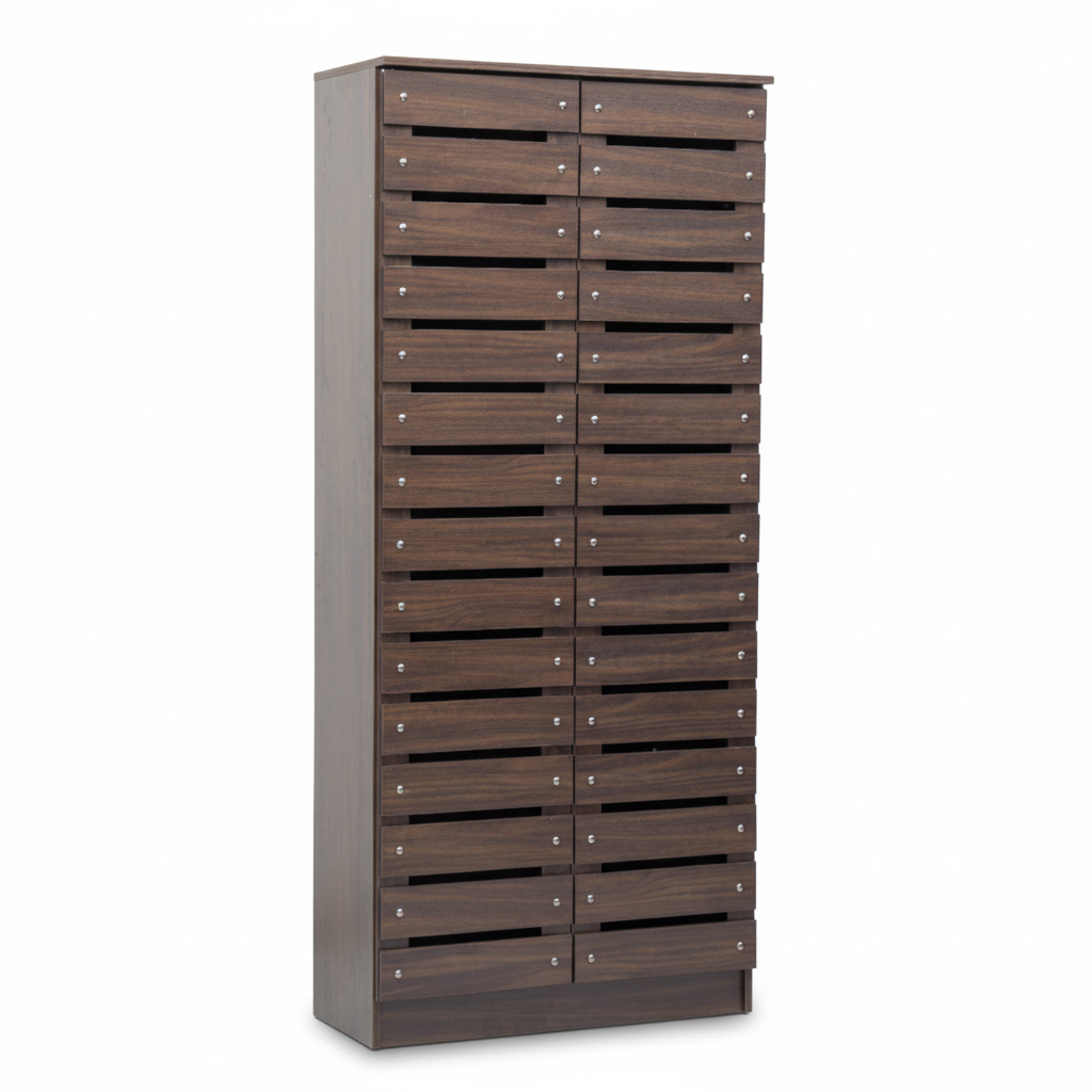 Shoe Rack 180cm - Premium Storage Solution UAE | Model IH 522 Wenge