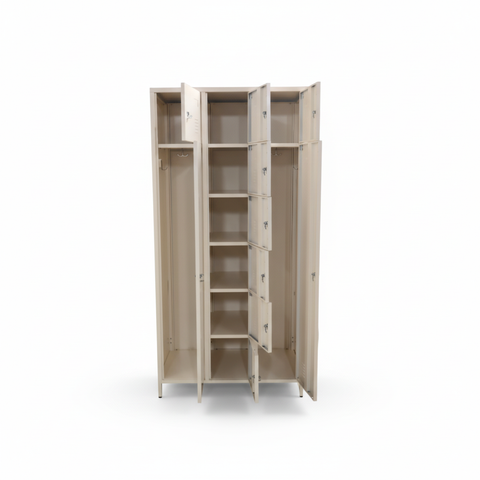 Metal 10 Door Triplex Locker | Secure Storage Solution UAE