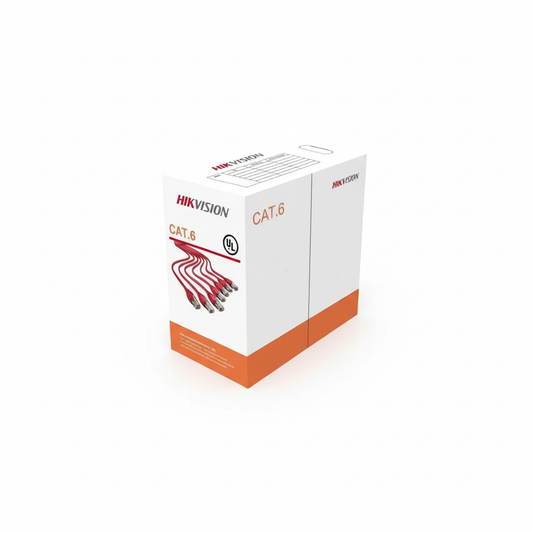 Hikvision DS-1LN6UU Cat 6 Networking Cable UAE | 23 AWG Solid Copper 305m Orange | Dubai Abu Dhabi Sharjah Ajman Umm Al Quwain Ras Al Khaimah Fujairah