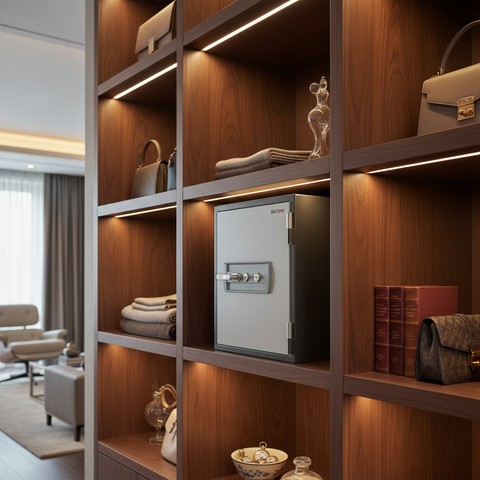 SAFIRE FR 40 Fire Safe Integrated in Luxury Walk-In Wardrobe – Home Safe UAE | INFINI HOMES