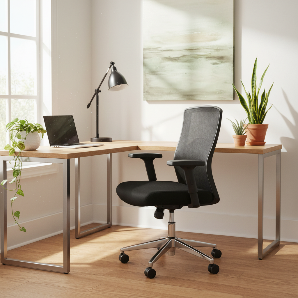 Office Chair Black IH 812 M BLK | Premium Ergonomic Seating UAE