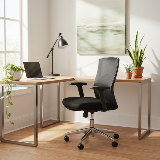 Office Chair Black IH 812 M BLK | Premium Ergonomic Seating UAE